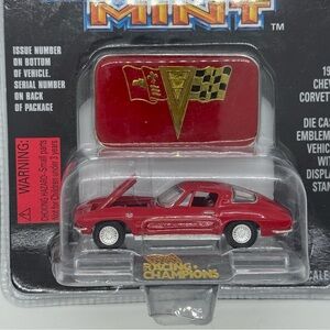 1963 Chevy Corvette 1:53 scale Racing Champions Red Die-Cast Model Car